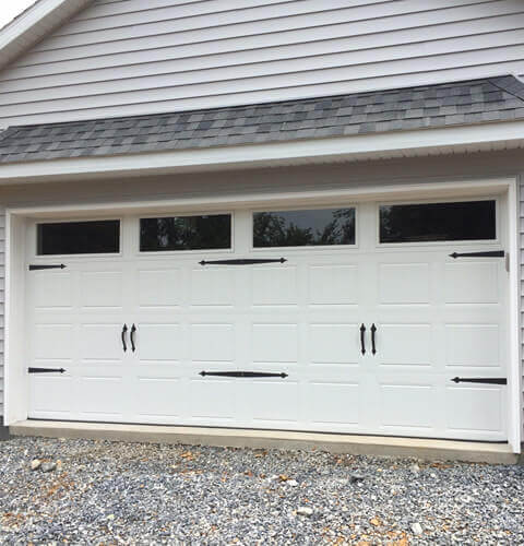 large garage door
