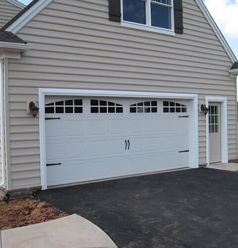 large garage door