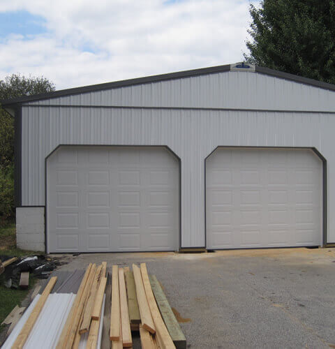 separate garage door